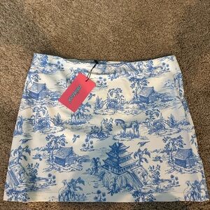 Edikted Blue Mini Skirt Resort Wear